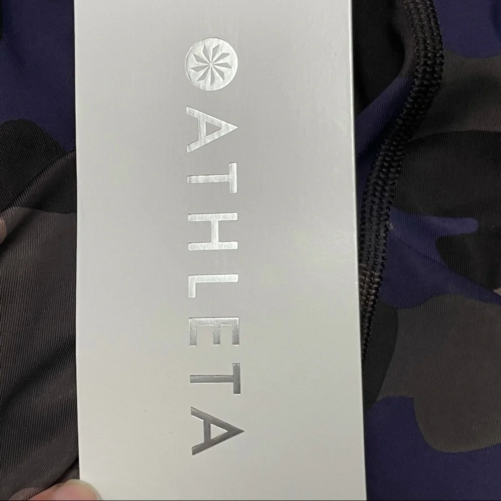 Athleta Ultimate‎ Stash Pocket Printed 7/8 Camo Tight Pants Leggings Size XS